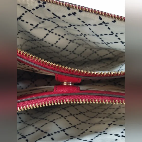 Kate Spade Red Handbag. - Picture 3 of 5